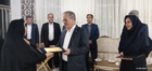 دیدار معاون وزیر و رئیس سازمان تحقیقات، آموزش و ترویج کشاورزی با خانواده مرحوم حاج ابوالفضل عبدی حاجی