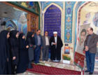 تجدید میثاق کارکنان مرکز تحقیقات و آموزش کشاورزی و منابع طبیعی استان سمنان با آرمان‌های شهدا همزمان با هفته آموزش
