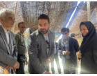 بازدید رئیس مؤسسه تحقیقات جنگل‌ها و مراتع کشور از غرفه تخصصی مرکز تحقیقات و آموزش کشاورزی و منابع طبیعی استان سمنان