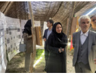 بازدید رئیس مؤسسه تحقیقات جنگل‌ها و مراتع کشور از غرفه تخصصی مرکز تحقیقات و آموزش کشاورزی و منابع طبیعی استان سمنان
