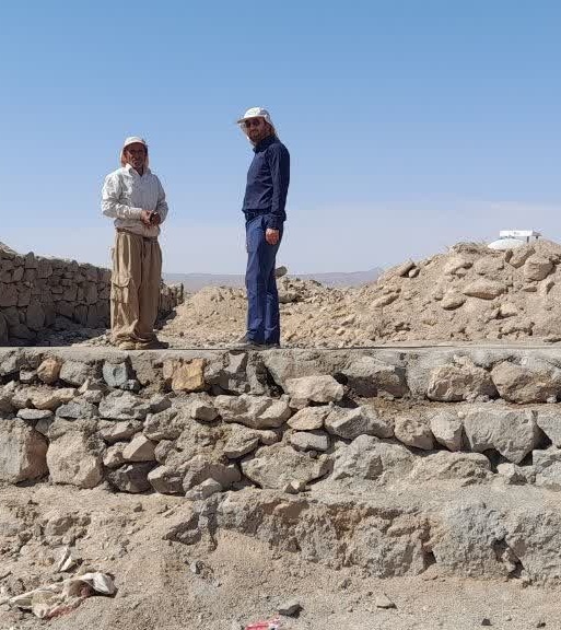 بازدید رئیس بخش تحقیقات حفاظت خاک و آبخیزداری مرکز با هدف نظارت بر اجرای سازه و ارتقای بهره‌وری رواناب