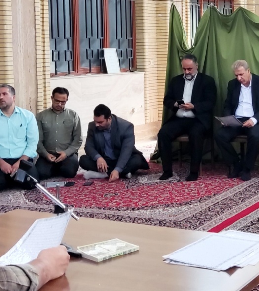 برگزاری مراسم معنوی زیارت عاشورا و مسابقات ورزشی ویژه همکاران مرکز به مناسبت هفته دولت