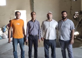 بازدید میدانی محققین بخش علوم دامی مرکز از مرغداری شهرستان آرادان