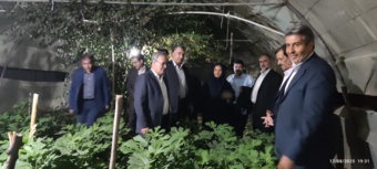بازدید معاون وزیر جهاد کشاورزی از واحد آموزش آرادان