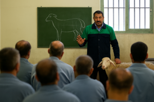 برگزاری کارگاه آموزشی مهارتی «پرواربندی بره» ویژه زندانیان استان سمنان