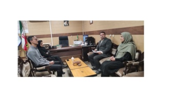 جلسه‌ای تدوین اطلس کشاورزی دهستان کردوان گرمسار با حضور محققین مرکز و بخشداری