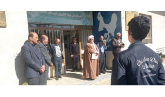 با حضور نماینده دفتر ولی‌فقیه در مرکز ؛ تجلیل از مدیر و معاون هنرستان به پاس عملکرد مؤثر در تحقق رویکرد مدیریت جهادی