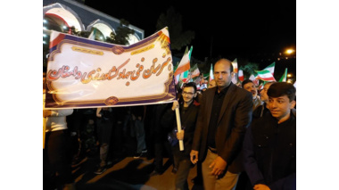 حضور افتخارآمیز دانش‌آموزان هنرستان کشاورزی مرکز در مراسم بزرگداشت شهدای دانش‌آموز